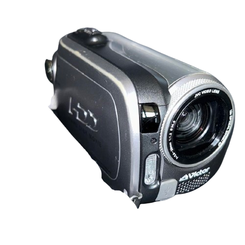 JVC GZ-MG275-S Victor Everio Video Camera Silver Good - Afbeelding 1 van 4