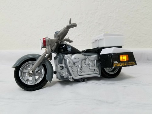 Tonka Hasbro Funrise Police Motorcycle Sounds Lights Black Bike Toy 2014 - Picture 11 of 12