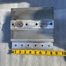 Large Reclaimed Aluminum Heat Sink 6 1/4 X 8" 1-1/2 Thick