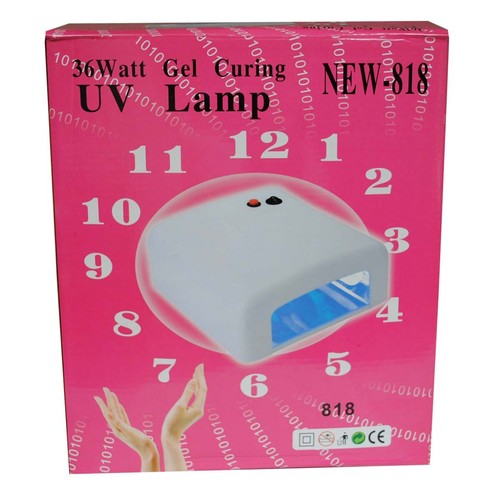 SECADOR ELÉCTRICO ULTRAVIOLETA DE ESMALTE DE UÑAS DE 36 WATT BLANCO - Picture 3 of 9