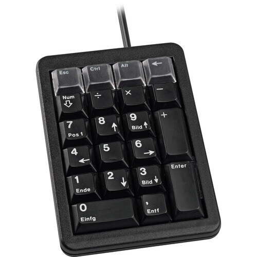 Cherry G84-4700LUCUS-2 Black 4" ultraslim USB Keypad - Wired - Picture 1 of 2