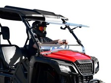 SuperATV Scratch Resistant Flip Windshield fo...