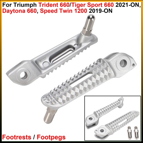 Reposapiés / estriberas - Para Triumph Trident 660 2021-ON, Speed Twin 1200 2019-ON - Imagen 1 de 18