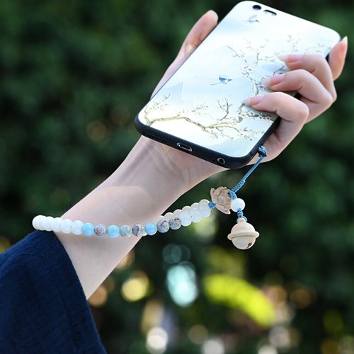 Bracelet Wrist Strap Phone Phone Hanging Strap Chinese Style Lanyard Decoration - Zdjęcie 7 z 12