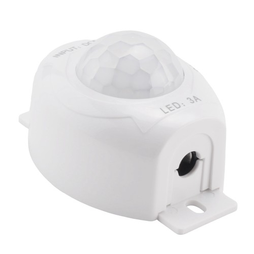 PIR Infrared Motion Sensor Detector DC5-24V Auto on Off Switch Home1472 - Foto 10 di 10