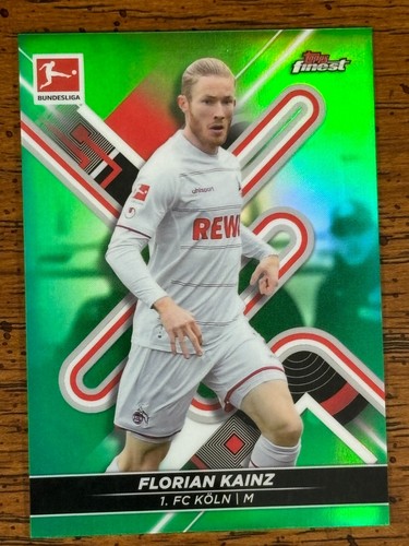 2021-22 Topps Finest Bundesliga Green & Green Wave Refractor Pick your Card - Picture 37 of 62