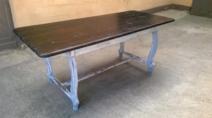 Dettagli Su Tavolo Shabby Chic Fratino Rustico Country