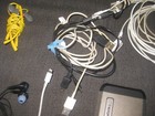 lot of headphones, vires for phones, and cover, and — photo 5