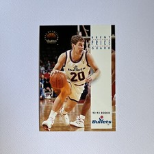 Brent Price Bullets Basketball Card 1993-94 Edition Skybox Premium Rookie #185