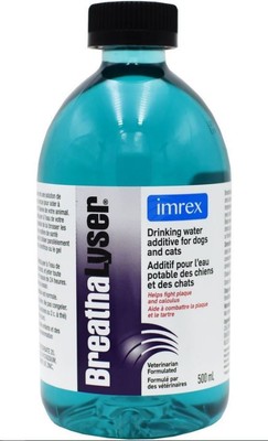 Breathalyser Drinking Water Additive For Dogs Cats 500 ml