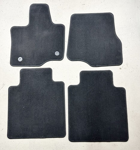 OEM 2015-2021 Ford F-150 Super Crew Cab Black Carpet Floor Mat Set ML3B-1613087 - Picture 1 of 5