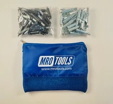 25 5/32 & 25 3/32 Zephyr Kwik-Lok Cleco Fasteners w/ Bag (KZ3S50-6)