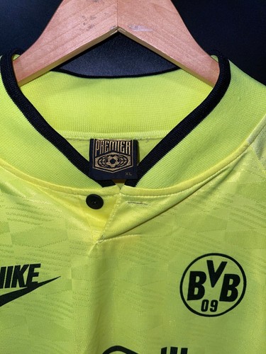 BORUSSIA DORTMUND 1991-1992 ORIGINAL JERSEY SIZE XL - Picture 4 of 7