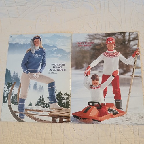1983 Vtg Brunswick Sweater Classics Vol 834 Knitting & Crochet Pattern Book - Picture 7 of 24