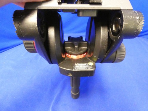 Manfrotto 504HD Fluid Head w/Quick Release Plate for Parts/Not Working - Picture 10 of 14