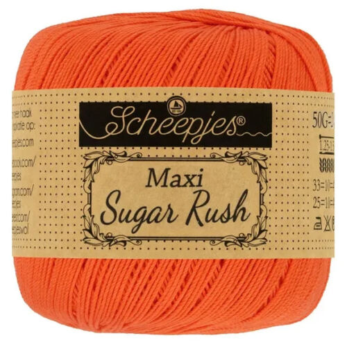 Maxi Sugar Rush Scheepjes Hilo de algodón mercerizado 50 g / 1,9 oz - 280 m / 306 años - Imagen 17 de 88
