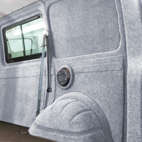 Innenverkleidung Verkleidung Filz Vlies Silber 4x2m passend für VW T6 T5 T4 - Bild 1 von 4
