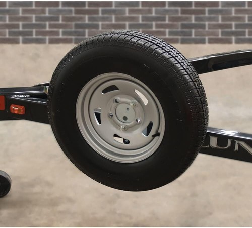 Versatile Rim Fitment Spare Tire Carrier with Bolt-On Installation for Trailers - Picture 11 of 12