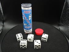 Ship Captain Crew Dice Game - Instructions with 5 Dice Tabletop Gaming