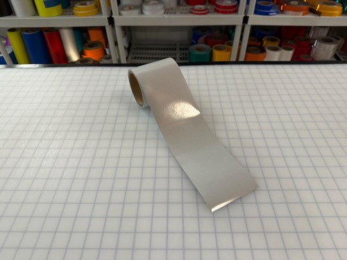 Cinta reflectante blanca de 4 pulgadas tipo 1 flexible grado de ingeniero Nikkalite ELG segura - Imagen 9 de 10