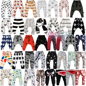 Kids-Baby-Toddler-Gilrs-Boys-Harem-Pants-Sweatpants-Sports-Joggers-Gym-Trousers