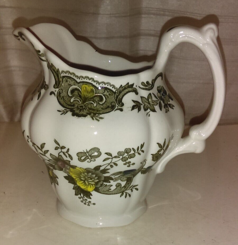 Ridgeway Staffordshire England Creamer Pitcher, Windsor, 4.5" Tall