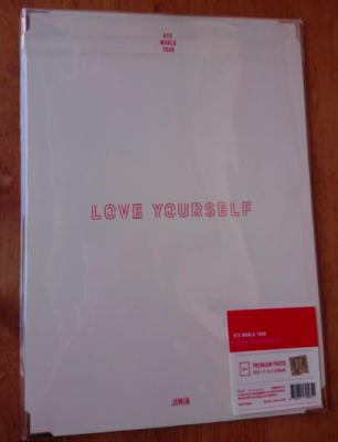 BTS JIMIN LOVE YOURSELF official premium photo card world