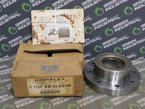 USED Kop Flex 1 1/2F EB Sleeve Gear Coupling Sleeve Size 1.5 6 in OD 2 in L