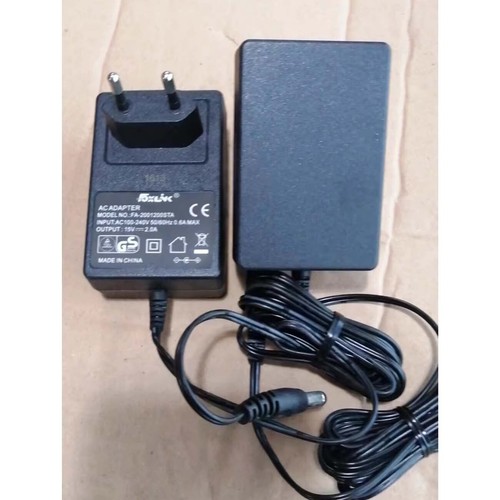 Foxlink FA-20012000STA 15V 2A 30W 5.5x2.1mm AC Adapter Transformer - Picture 3 of 3