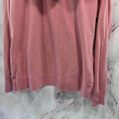 RLX Ralph Lauren Hoodie Women Medium Pink Pullover Sweatshirt Puffer Thumb Holes - Picture 7 of 11