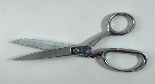 MARKS Knife Edge 7" Chrome 406-7 Brazil Sewing Dress Making Scissors - Picture 1 of 4