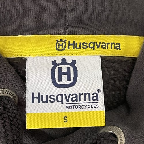 Husqvarna Motorcycles Gray/Yellow Racing Motocross Hoodie Size S - Picture 6 of 6