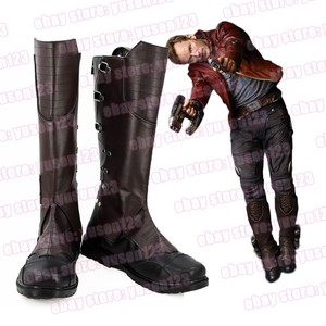 Guardians of The Galaxy Star Lord Peter Quill Cosplay Boots Shoes Halloween