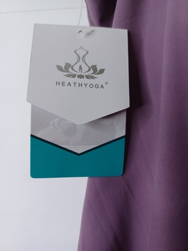 Healthyoga Tank Top lila Größe S wattiert Yoga/ Laufen - Bild 4 von 6