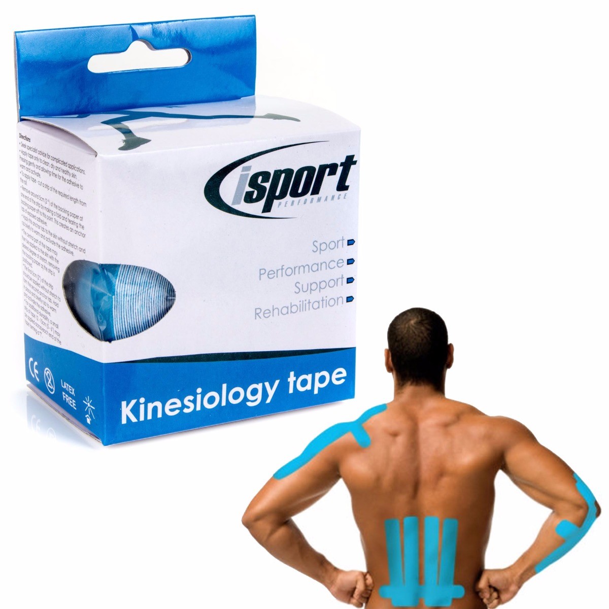 60M KINESIOLOGY SUPPORT RELIEF TAPE Muscle Injury Physiotherapy Gym Strain Strap 60M KINESIOLOGY SUPPORT RELIEF TAPE Muscle Injury Physiotherapy Gym Strain Strap