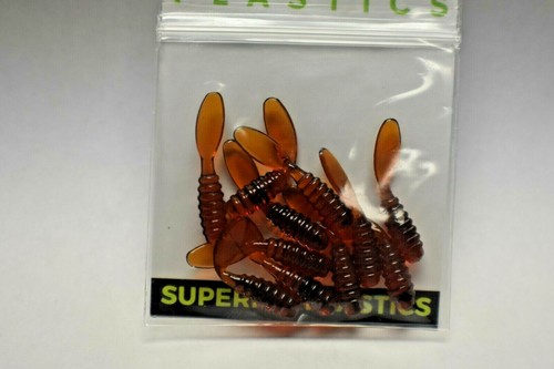 Panfish Plastics Beaver Tail Micro Panfish Soft Plastics (10/pack) - Picture 6 of 6