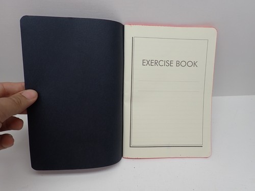 BIEFFE Übungsbuch Journal handgefertigt 8"" x 5,5"" Made in Italy schwarz - Bild 2 von 10