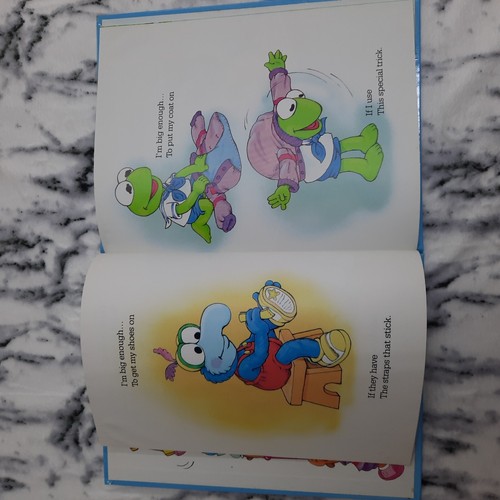 Lot of 3 MUPPET BABIES Hardcover Books Jim Henson's Manners Respect Doctors VTG - Imagen 15 de 21