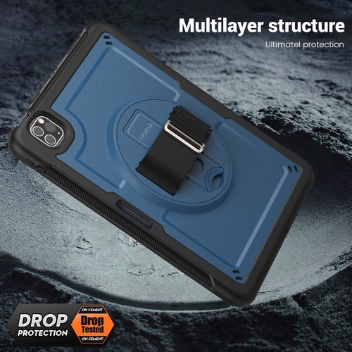 Für Apple iPad 10.9 10.2 Pro Air 11 13 Stoßfest Ständer Band Tablet Hülle Cover - Bild 9 von 25