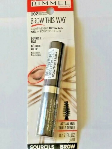 Rimmel Brow This Way Sculpting Kit Gel Fibre Pencil Variety Choice Shade Multi - Picture 5 of 10
