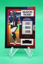2021 Contenders Season Ticket Red Zone #17 Darnell Mooney Chicago Bears BG6