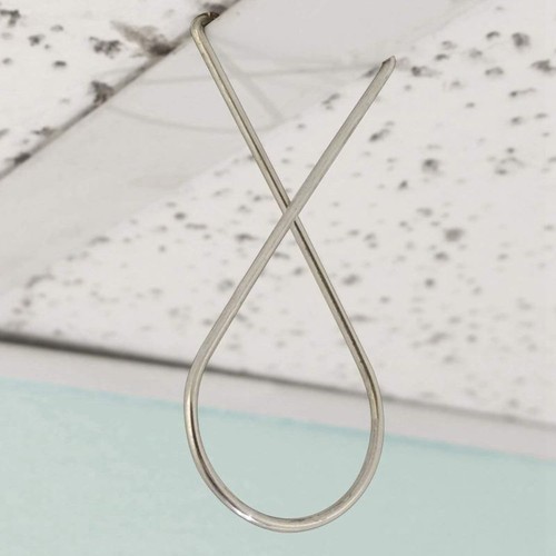 Ganchos de Techo (Juego de 100) - Gota Clips de Techo Perfecto para Decorac I3V8 - Imagen 5 de 6