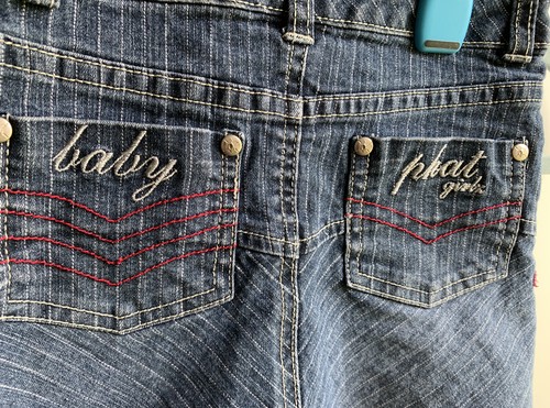 Baby Phat Girls Jean Skirt Size 5-appears unworn - Picture 4 of 7