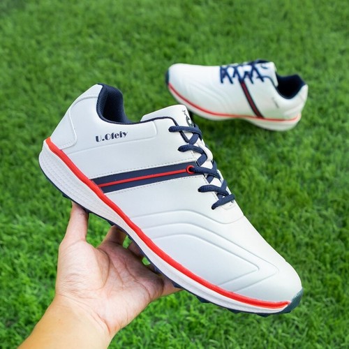 Profi Herren Golfschuhe Wasserdicht Rutschfest Outdoor Golf Trainingsschuhe - Bild 8 von 21