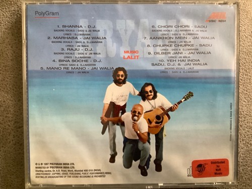 Aryans... The Beginning - RARE MUSIC INDIA RELEASE Hindi CD - Bild 2 von 2