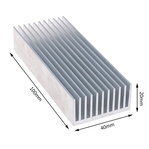 Extruded Aluminum Heatsink For High Power LED IC Chip Cooler Radiator Heat D-wf_ - Bild 14 von 16