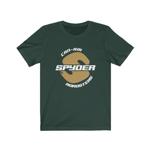kurzärmeliges T-Shirt Can-Am Spyder S Logo Unisex Jersey - Bild 6 von 15