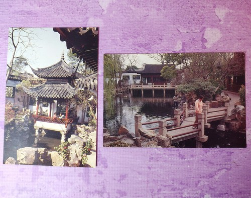 RPPC Postcard Lot China Chinese Scenery Vintage 1980s Yuyuan Garden King Wang - Picture 11 of 12
