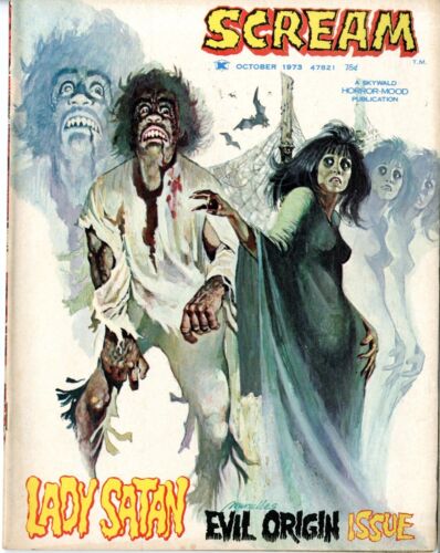 Scream Magazine #2 MOLTO FINE ottobre 1973 copertina Jose Miralles vedi p - Foto 1 di 2