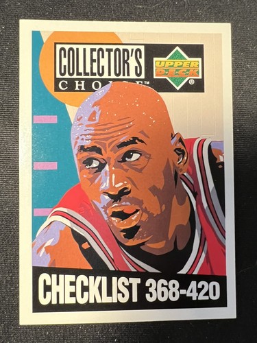 1994-95 Upper Deck Collector's Choice Michael Jordan #420 HOF